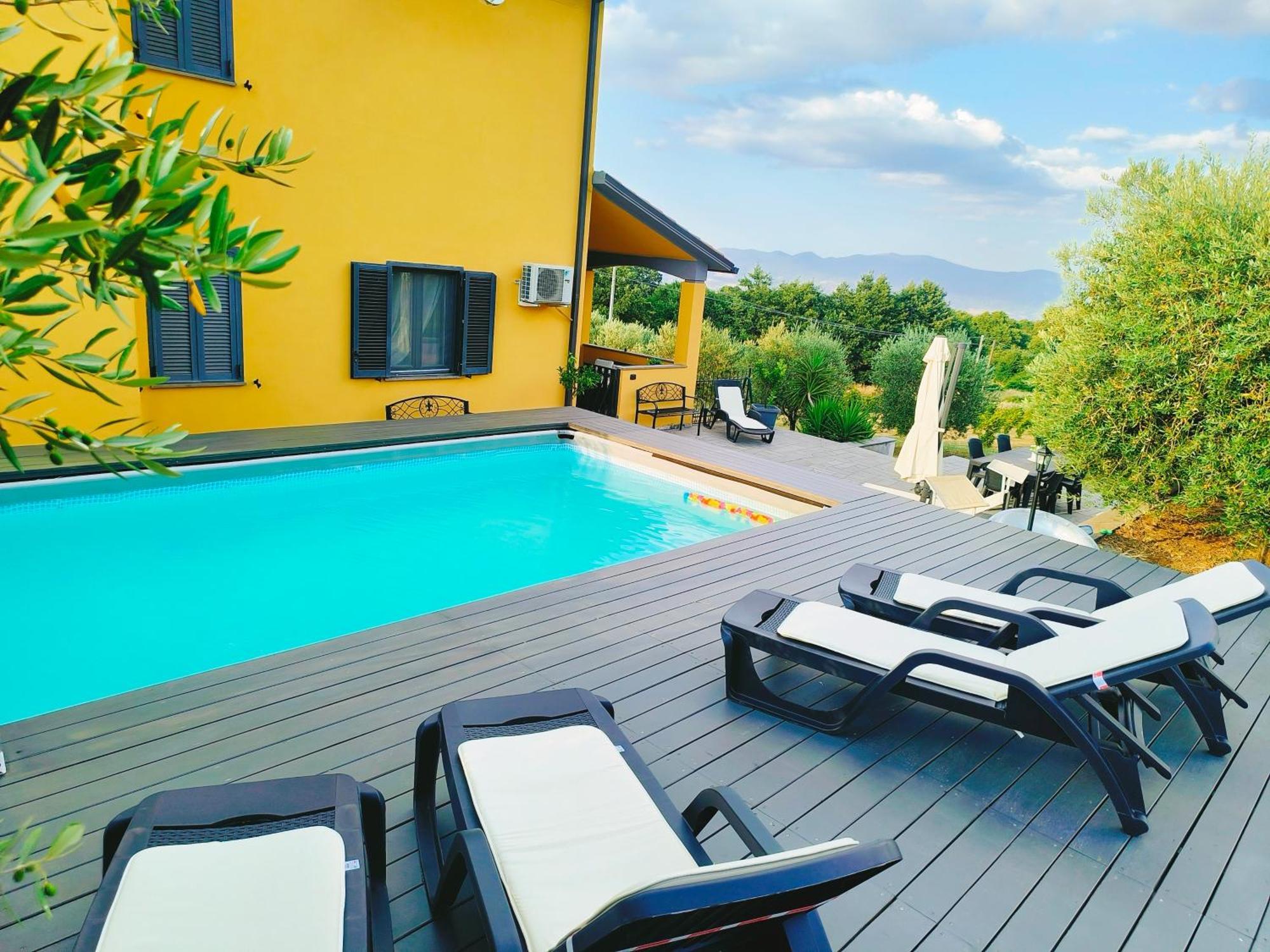 Vila House La Torricella Vetriolo Exteriér fotografie